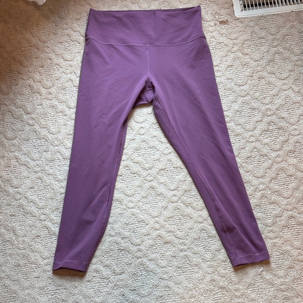 Lululemon Athletica Wunder Train Purple Leggings